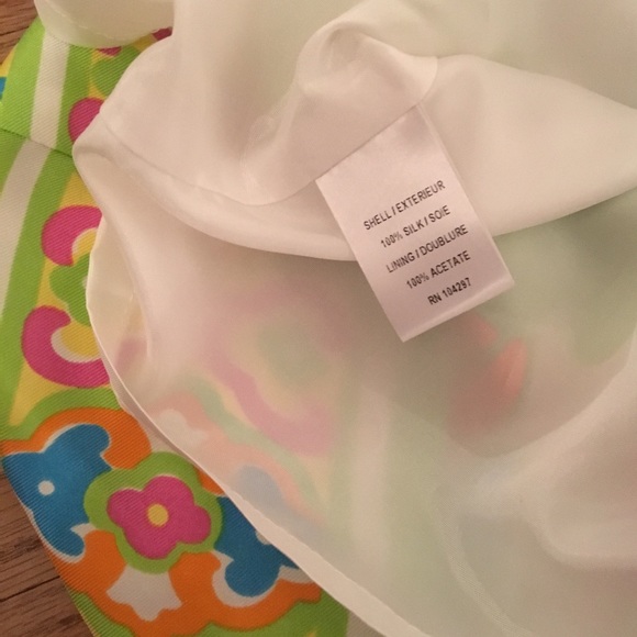 An Original Milly of New York Floral Skirt- Sz 6 - Picture 7 of 7